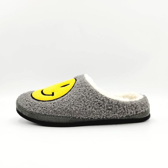 Deer Stags Men\'s Grey Sherpa Cushioned Indoor/Outdoor Clog Slipper Size 8M main image 8
